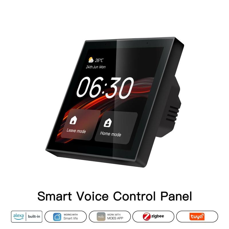 Smart voice control panel product shot