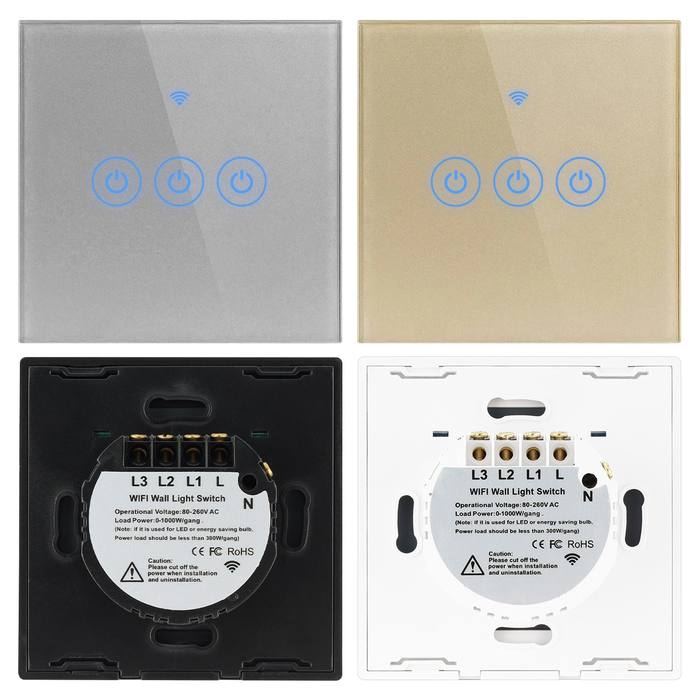 Smart switch colour and terminal options